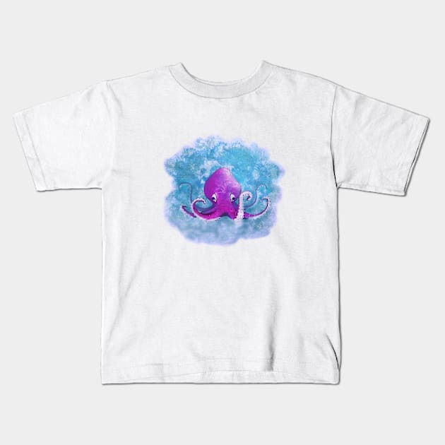 Octopus Kids T-Shirt by Kay